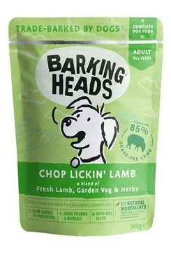 Kapsička BARKING HEADS Chop Lickin’ Lamb 300 g