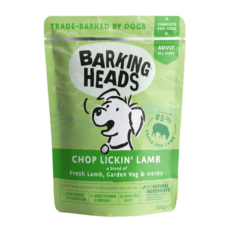 Kapsička BARKING HEADS Chop Lickin’ Lamb 300 g