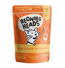 Kapsička MEOWING HEADS Paw Lickin’ Chicken 100 g