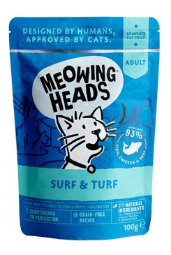 Kapsička MEOWING HEADS Surf & Turf 100 g