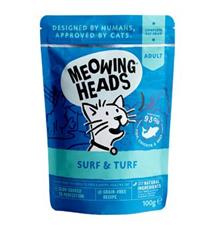 Kapsička MEOWING HEADS Surf & Turf 100 g