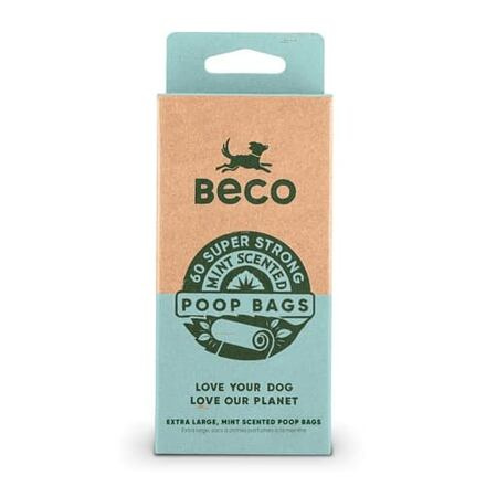 Beco Sáčky na exkrementy s peprmintovou aroma, z recyklovaných materiálů 60ks