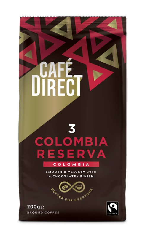 Cafédirect Colombia Reserva SCA 82 mletá káva