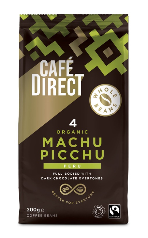 Cafédirect BIO Machu Picchu SCA 82 zrnková káva
