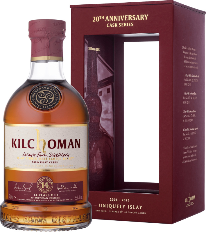 Kilchoman 20th Anniversary 14 letá Ex-Sherry 55% 0,7l