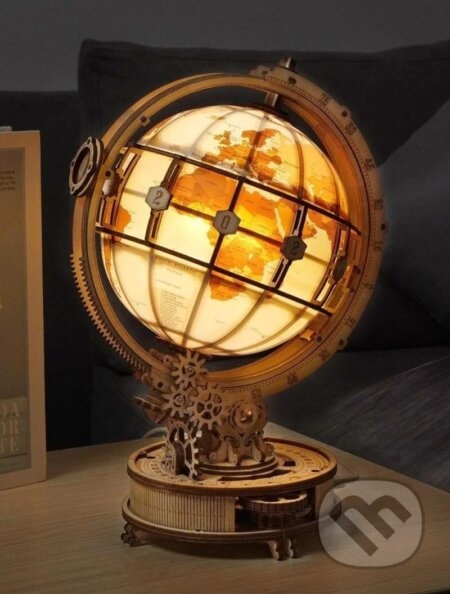 NiXiM LED 3D puzzle/Globus s světlem - puzzle z kategorie 3D puzzle