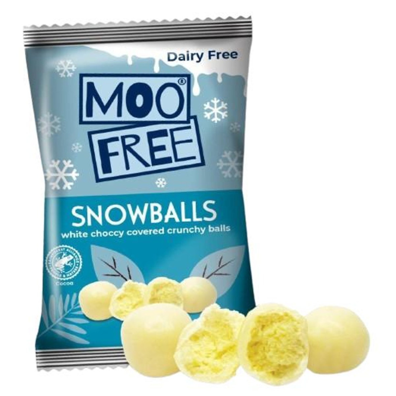 Moo-free Kuličky bílé křupavé snowballs