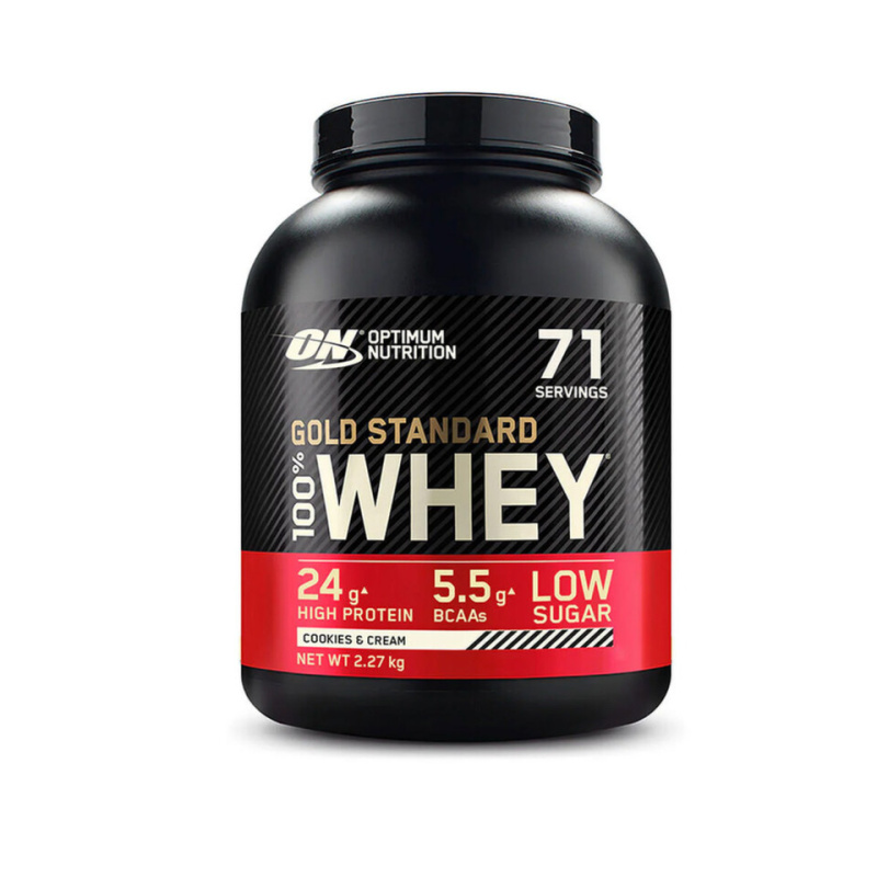 Optimum Nutrition 100% Whey Gold Standard 2270 g - cookies & cream