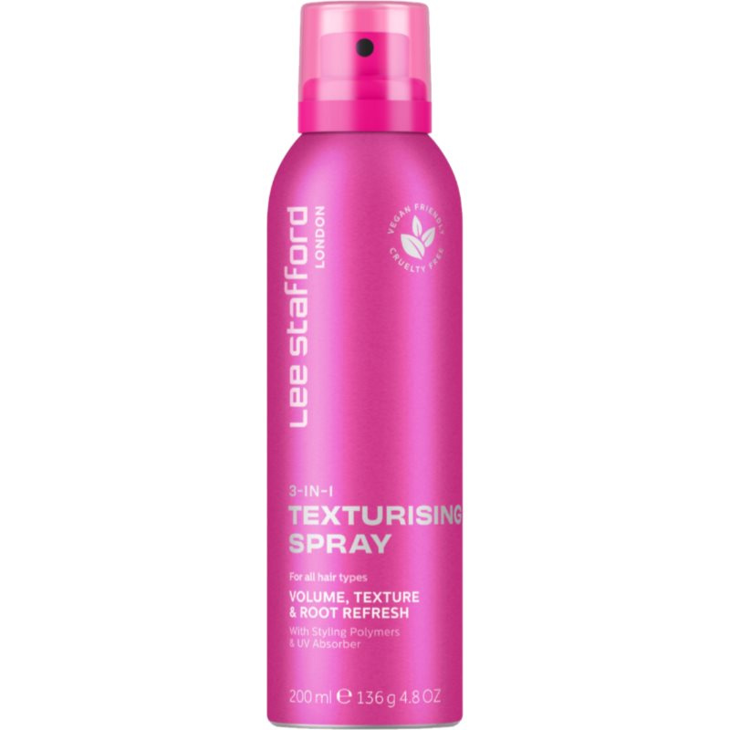 Lee Stafford Texturising Spray 3-in-1 stylingový sprej na vlasy 200 ml
