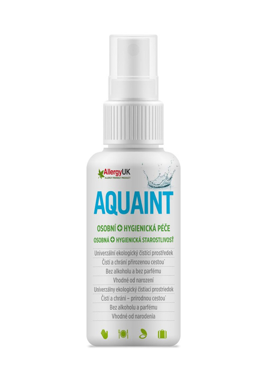 Aquaint 100% ekologická čisticí voda 50 ml