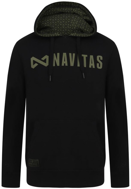 Navitas mikina core hoody black - xxxl