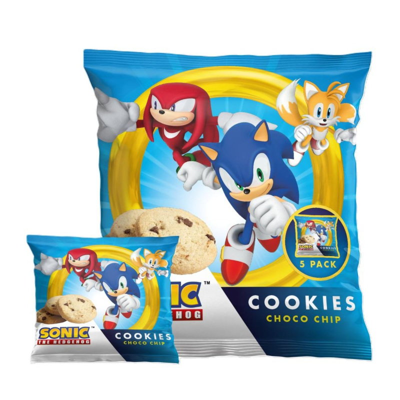 Sonic Sušenky s kousky čokolády 5×20 g