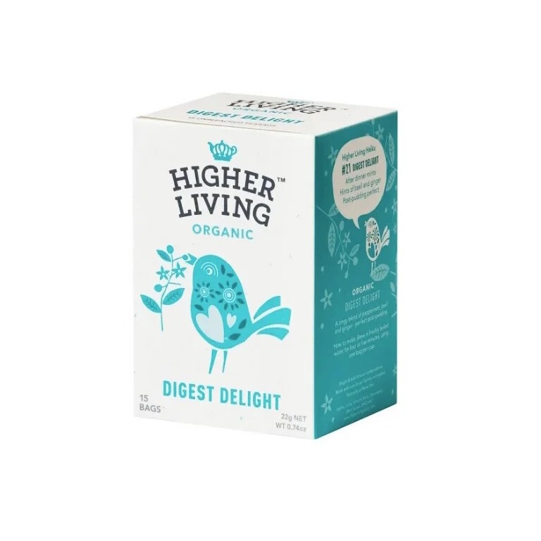 Higher Living čaj Dobré zažívání BIO15x1.46g
