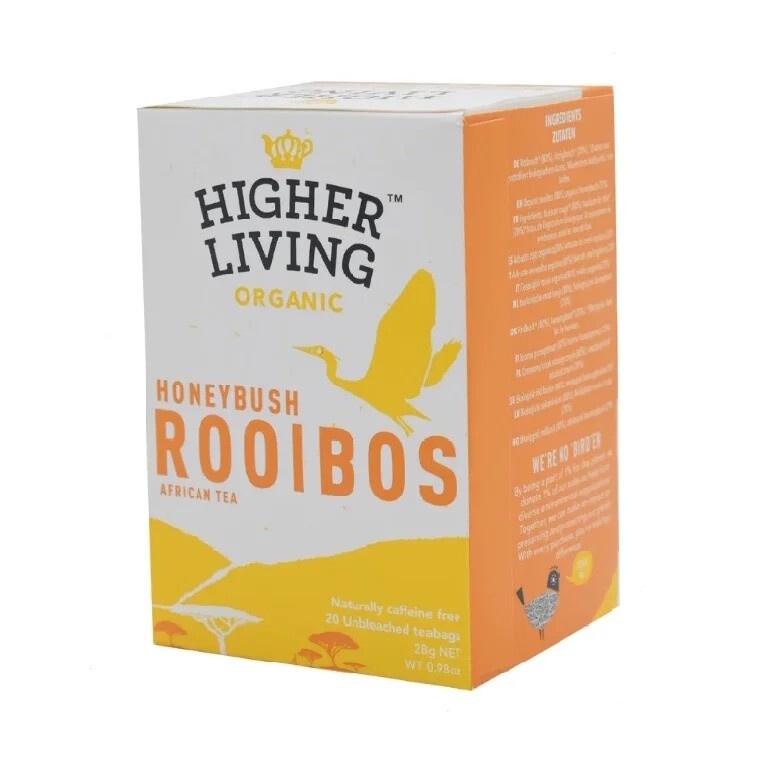 Higher Living čaj Rooibos a Honeybush BIO 20x1.4g