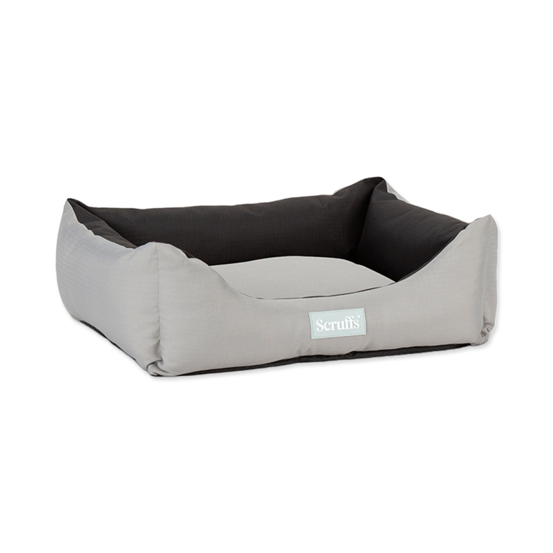 Pelíšek SCRUFFS Expedition Box Bed Storm Grey M 60 x 50 cm
