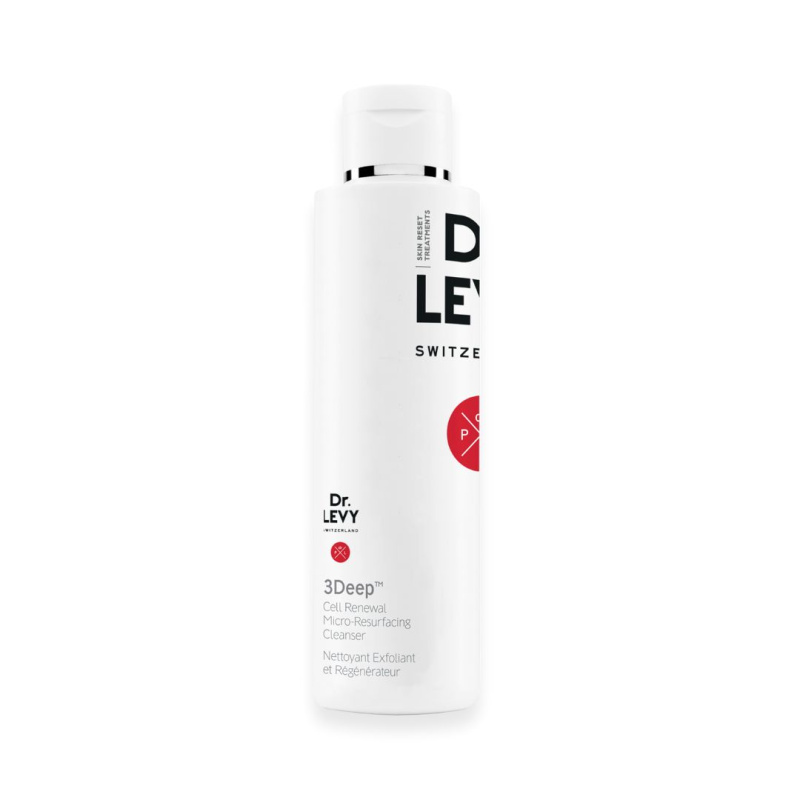 Dr. LEVY Čisticí gel, exfoliace a maska 3v1 150 ml