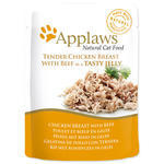 Kapsička APPLAWS cat pouch chicken with lamb in jelly 70 g