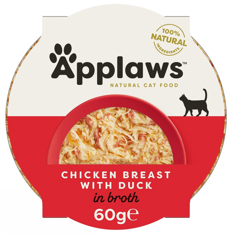 Applaws Cat miska kuřecí prsa s kachnou pro kočky