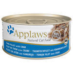 Konzerva APPLAWS Cat Tuna & Crab 70 g