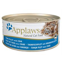Konzerva APPLAWS Cat Tuna & Crab 70 g