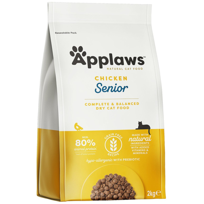 Applaws Cat kuřecí granule pro starší kočky