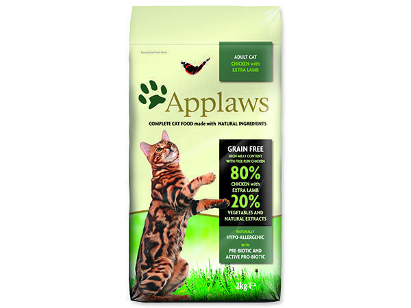 APPLAWS Dry Cat Chicken with Lamb 2 kg
