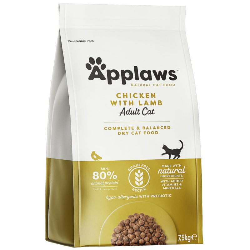 Applaws Cat Adult Chicken & Lamb 7,5 kg NEW