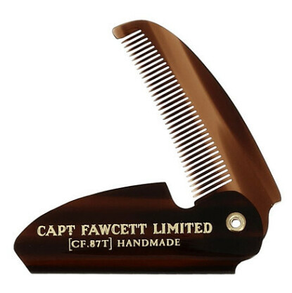 Captain Fawcett Captain Fawcett Skládací hřeben na knír, 1KS