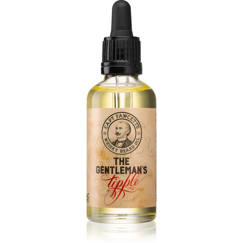 Captain Fawcett Captain Fawcett Olej na plnovous s vůní whisky Gentleman's Tipple, 50ml