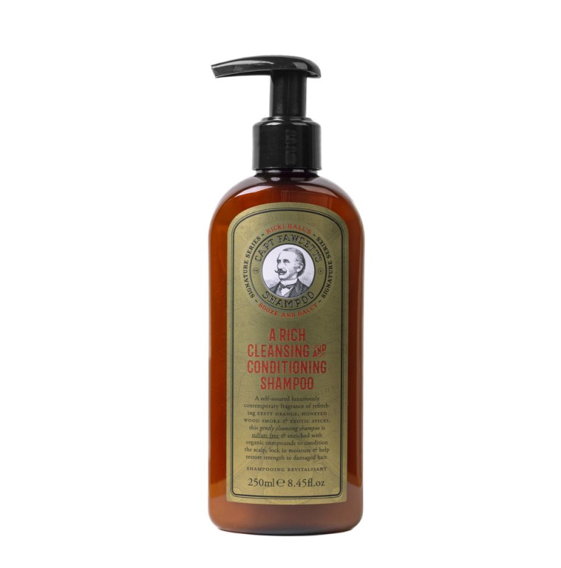 Captain Fawcett Captain Fawcett Ochranný šampon na vlasy Ricki Hall's Booze & Baccy, 250ml