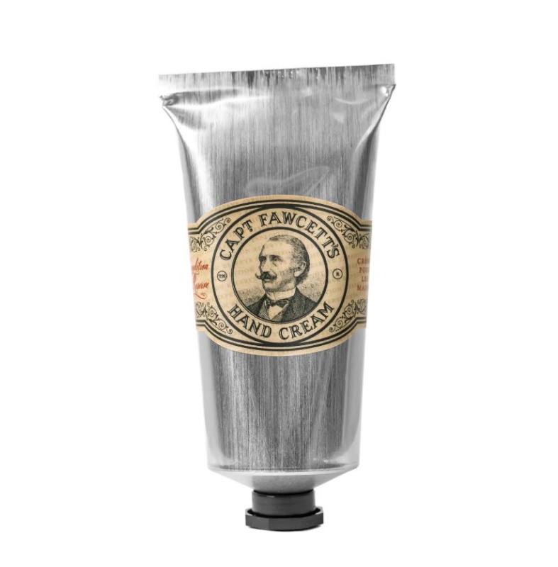 Captain Fawcett Hand Cream Expedition hydratační krém na ruce s bambuckým máslem pro muže 90 ml