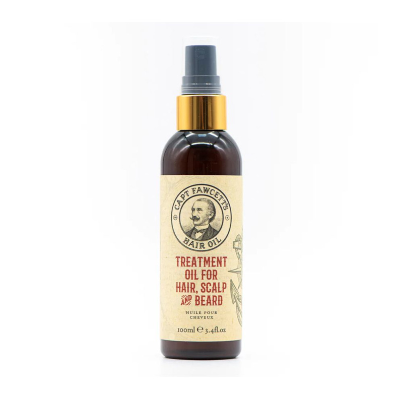 Captain Fawcett Captain Fawcett Posilující olej na vlasy, 100ml