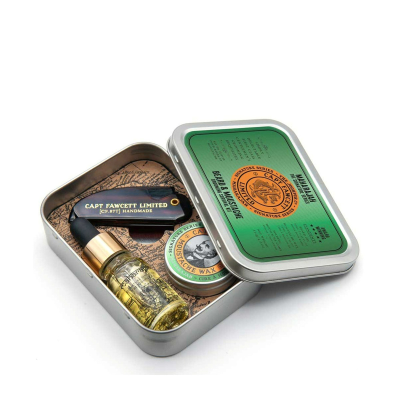 Captain Fawcett Dárková sada péče o vousy Maharajah Grooming Survival Kit