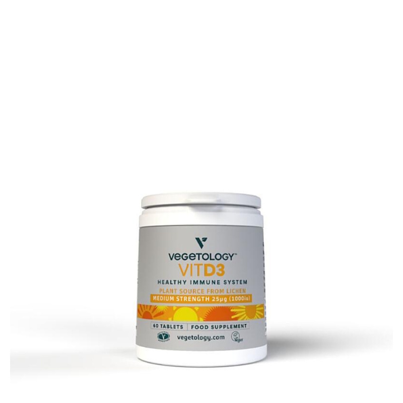 VEGETOLOGY Vit D3 Vitashine 1000IU 60 tablet