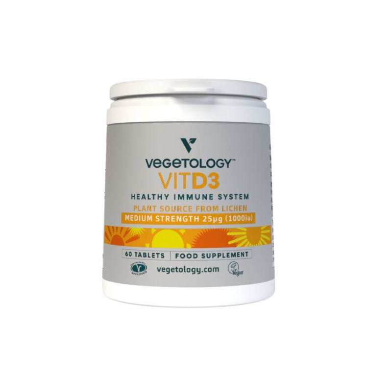 VEGETOLOGY Vit D3 Vitashine 1000IU 60 tablet