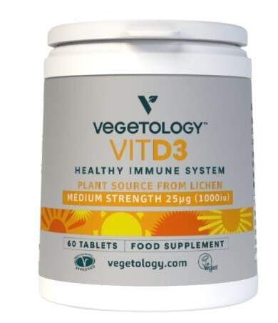 VEGETOLOGY Vit D3 Vitashine 1000IU 60 tablet