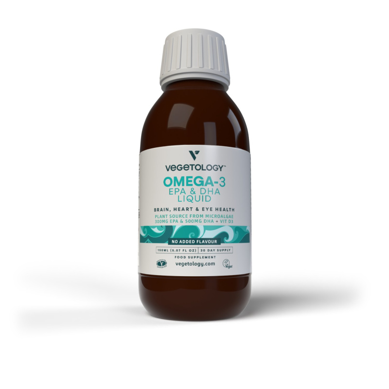 Vegetology OMEGA-3 Liquid EPA & DHA + vitamin D3 150 ml