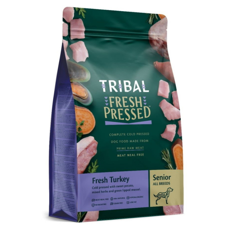 TRIBAL Senior/Light Turkey 12 kg