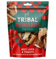 TRIBAL Rewards Snack Beef Liver & Tomato  125 g