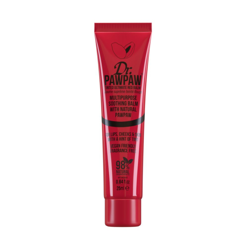 Dr. Pawpaw Ultimate Red tónovací balzám na rty a tváře 25 ml