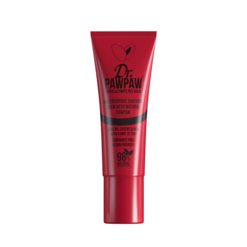 Dr. Pawpaw Ultimate Red tónovací balzám na rty a tváře 10 ml
