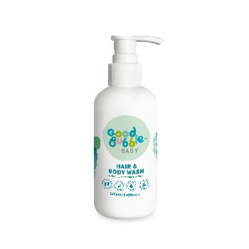 Good Bubble Dětská mycí emulze a šampón Okurka a Aloe Vera, 250ml