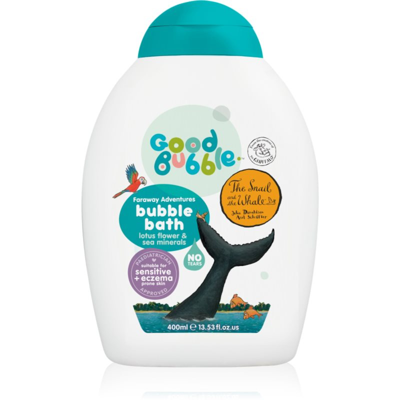 Good Bubble Snail and the Whale Dětská pěna do koupele Lotosový květ a Mořské minerály 400ml