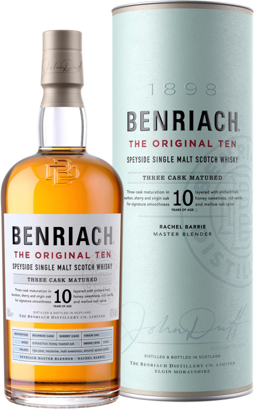 BenRiach The Original Ten 10 letá 43% 0,7l