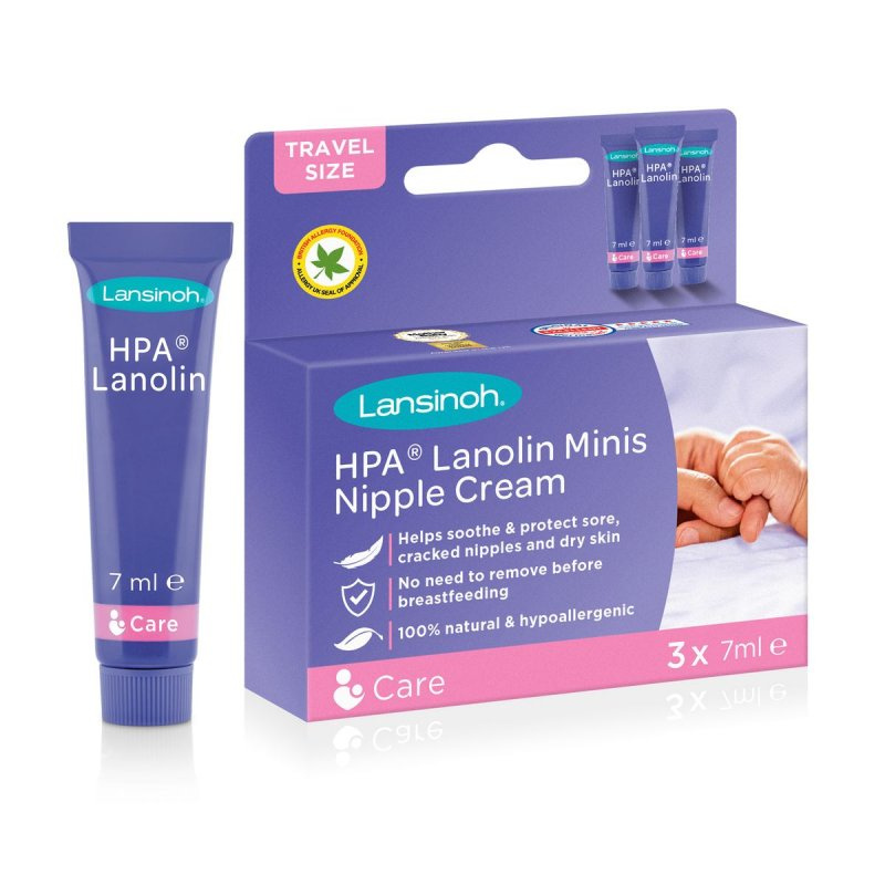 Lansinoh HPA Lanolin univerzální krém 3x7 ml