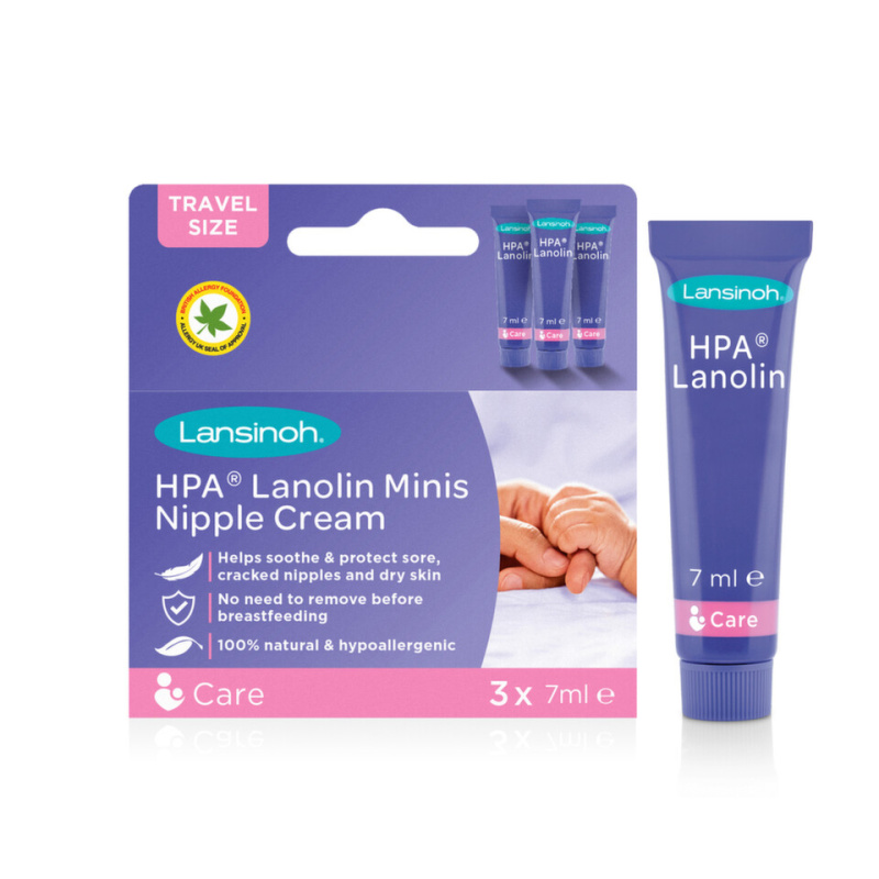 Lansinoh HPA Lanolin univerzální krém 3x7 ml