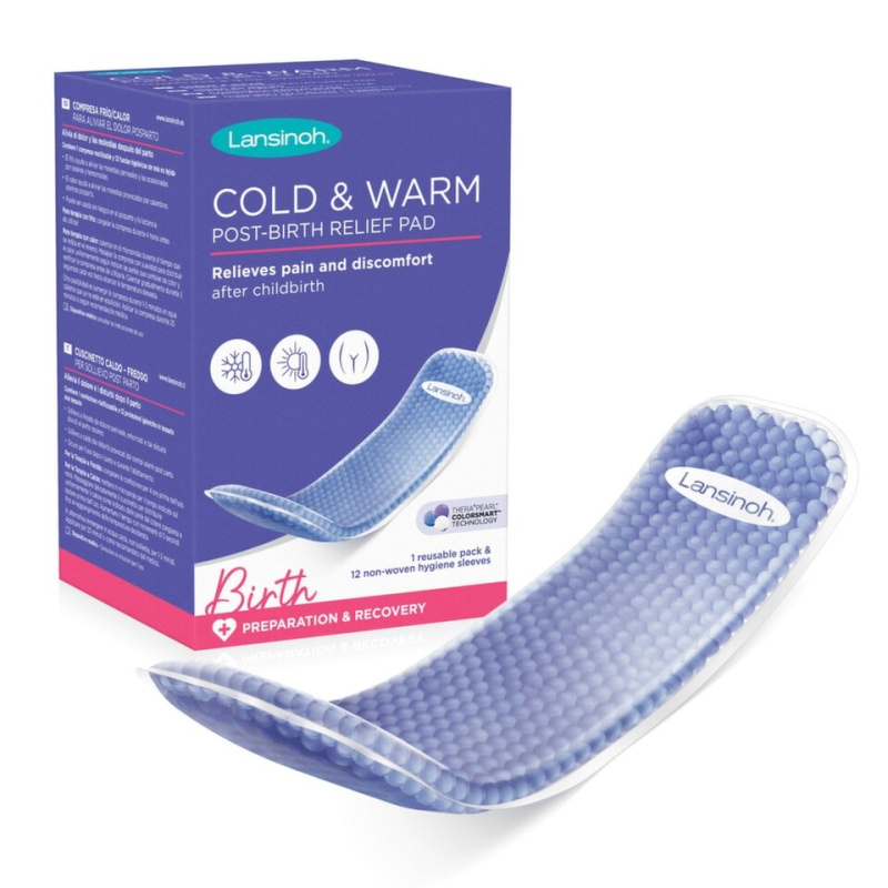 Lansinoh Cold & Warm Post-birth Relief Pad opakovaně použitelná poporodní vložka 1 ks