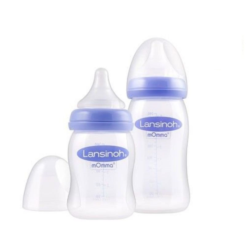 Lansinoh NaturalWave kojenecká láhev Medium 2x240 ml
