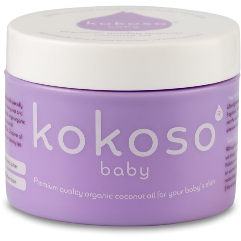 Kokoso Baby Kids bio kokosový olej pro citlivou pokožku pro děti od narození 70 g