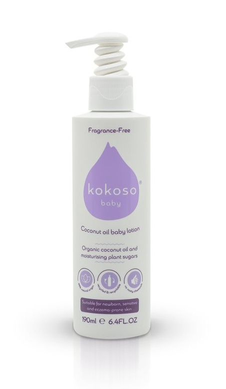 Kokoso Baby Kids tělové mléko pro citlivou pokožku pro děti 190 ml